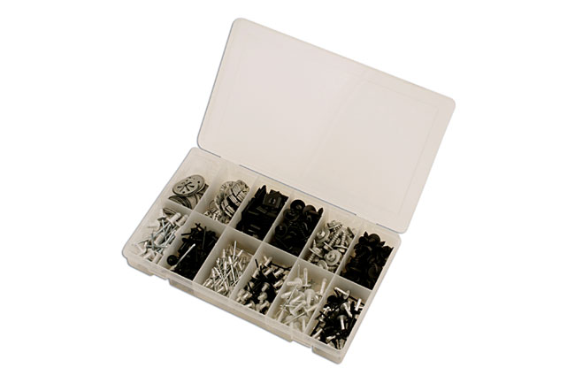 Laser Tools 36040 Assorted Bodyshop Metal Fasteners 400pc