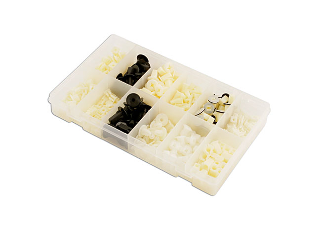Laser Tools 36043 Assorted Plastic Locking Nuts 350pc