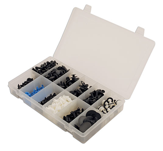 Laser Tools 36045 Land Rover Assorted Trim Clips 280pc