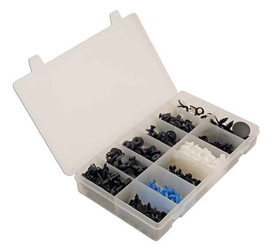 Laser Tools 36045 Land Rover Assorted Trim Clips 280pc