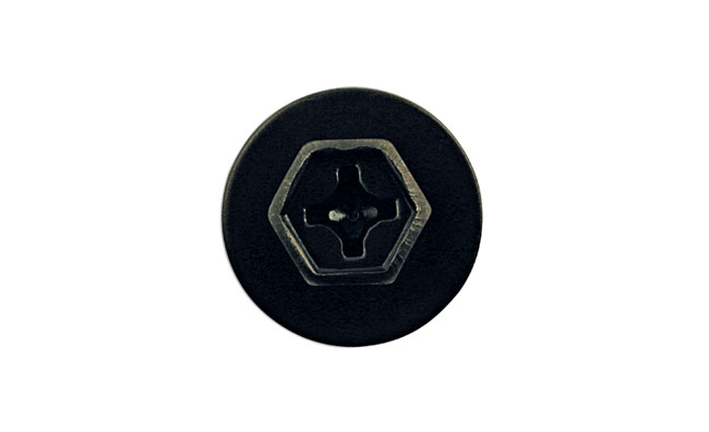 Laser Tools 36181 Metal Trim Screw with Washer - for General Use 50pc