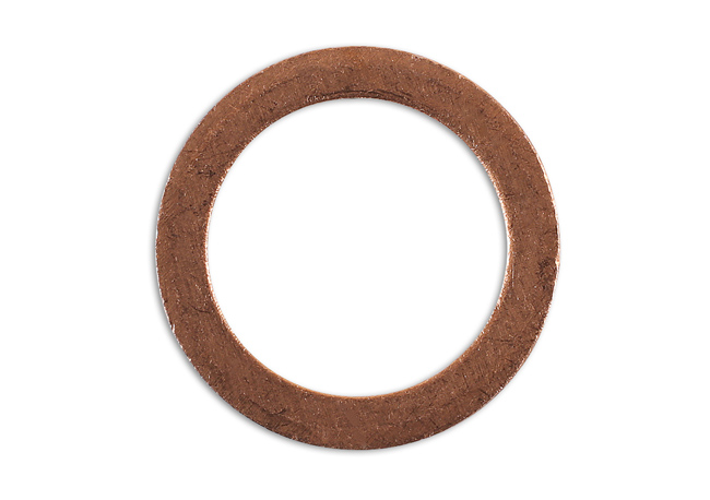 36781 Sump Plug Washer, Copper 12 x 17 x 1.5mm 10pc