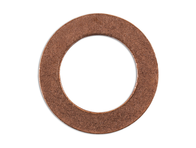 36802 Sump Plug Washer, Copper 16.3 x 25 x 2mm 10pc