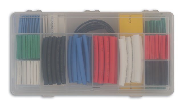 36818 Assorted Heat Shrink Sleeving 171pc