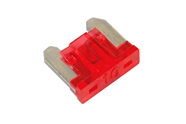 Laser Tools 36846 Low Profile Mini Blade Fuse 10A 5pc