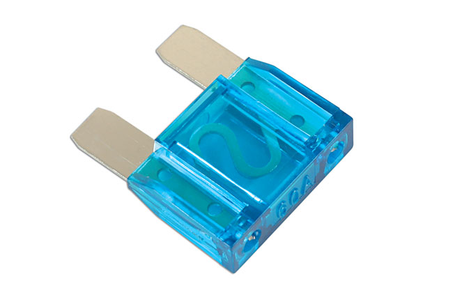 Laser Tools 36855 Maxi Blade Fuse 60A Blue 2pc