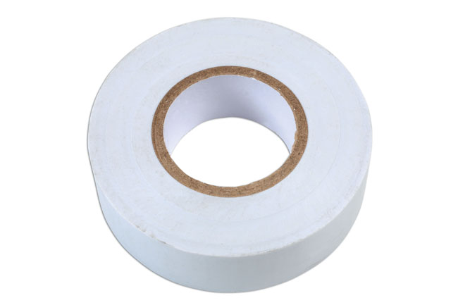 36894 White PVC Insulation Tape 19mm x 20m 1pc