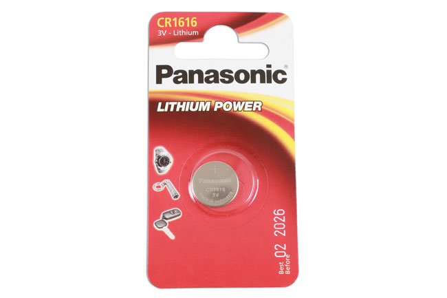 36905 Panasonic Coin Cell Battery CR1616 1pc