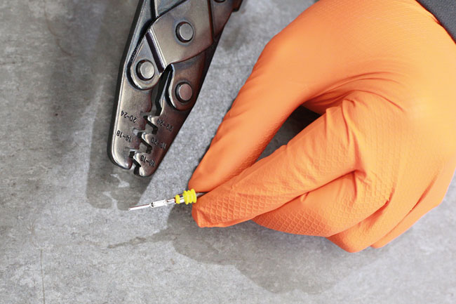 Connect Consumables Kit 100 Terminali Femmina Automotive Supaseal – Non Isolati, Per Cavi 0,85-1,25 Mm²
