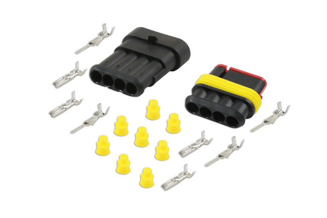 37229 Automotive Electric Superseal Connector Kit 4 Pin 18pc