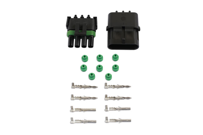 37330 Automotive Electrical Delphi Connector Kit 4 Pin 18pc