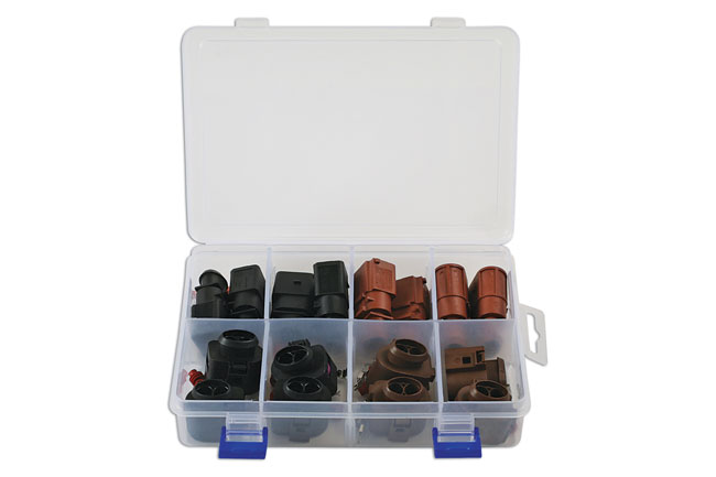 Laser Tools 37398 Assorted VW Group Electrical Connector Kit 6.3 Series 16pc