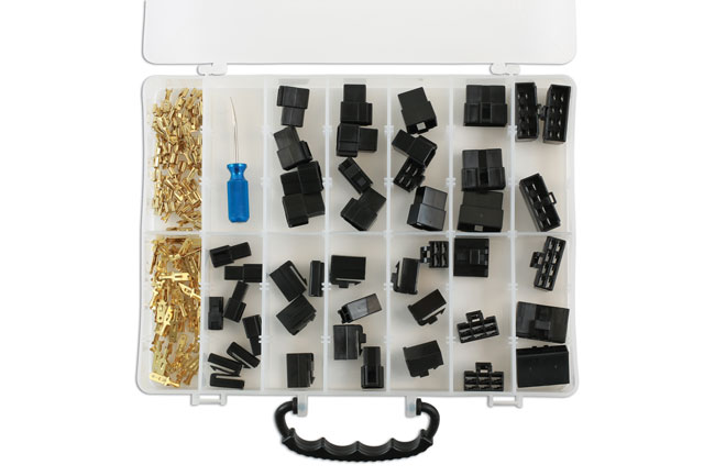 37400 Assorted 250 Type Electrical Connectors 145pc