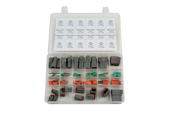 Laser Tools 37415 Assorted Deutsch DT Connector Kit 22pc