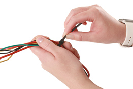Connect Consumables 31806 Black Twist-to-Break Cable Tie 102mm x 2.8mm 50pc