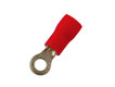 30143 Red Ring Terminal 3.7mm 100pc