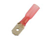 30166 Red Heat Shrink Male Push-on Terminal 6.3mm 25pc