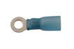 30200 Blue Heat Shrink Ring Terminal 4.0mm 25pc