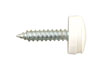 31538 Self Tapping Screws 8 x 3/4" White Cap 100pc