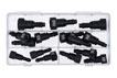 34031 Assorted Straight Fuel Line Quick Connectors 15pc