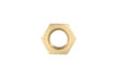 35414 Brass Nut M8 x 1.25 x 13mm Hex 10pc