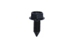 36431 Black Hex-Head Body Screw with Washer - Universal 50pc