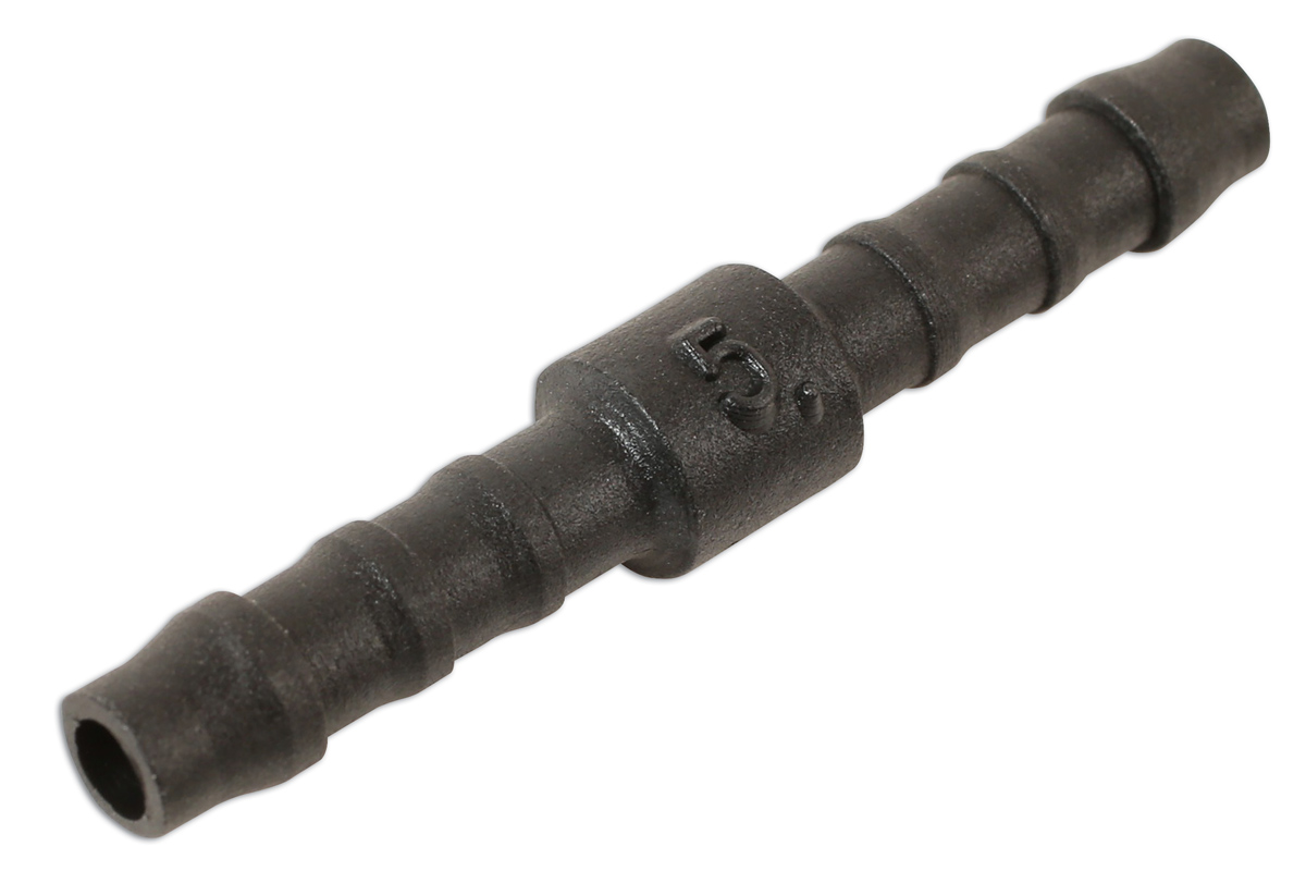 Plastic Pipe Straight Joiner 10mm ID x 63mm Pack 10 Part No. 30812